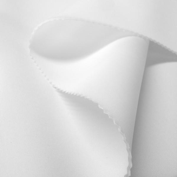 iFabric White Super Techno Neoprene Scuba Knit 4-Way Stretch Fabric